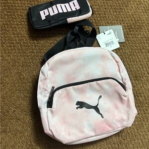 Puma Pink Backpack Set